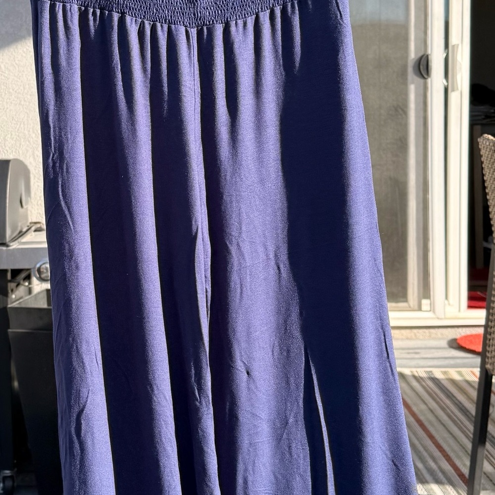 Women's Navy Blue Flowing one piece